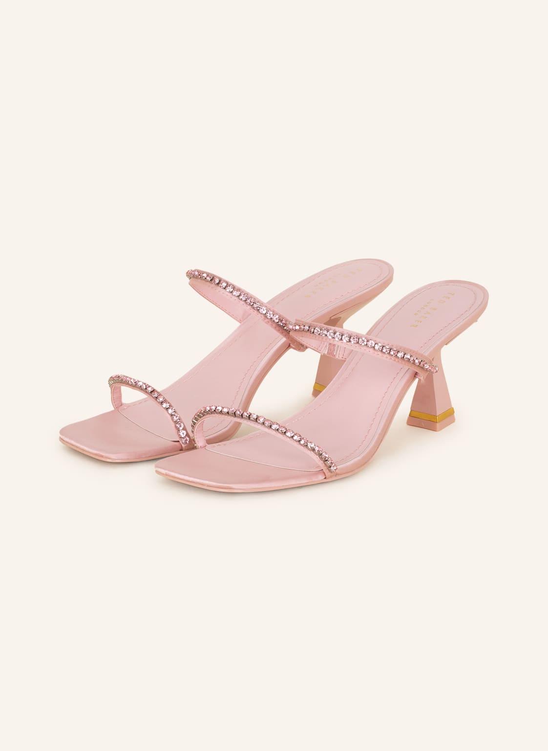 Image of Ted Baker Mules Rinita Mit Schmucksteinen pink