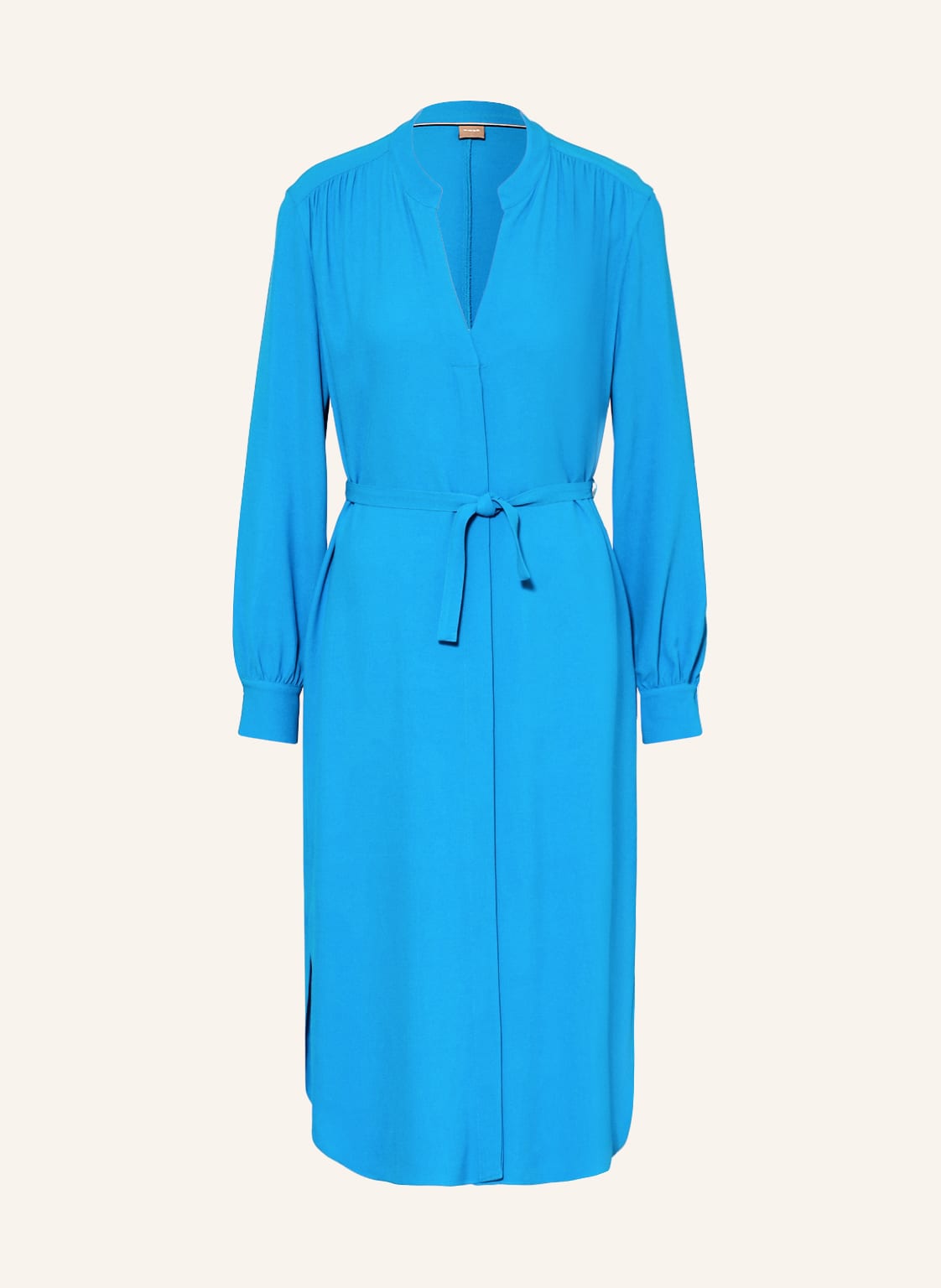 Image of Boss Hemdblusenkleid Dibanorah blau