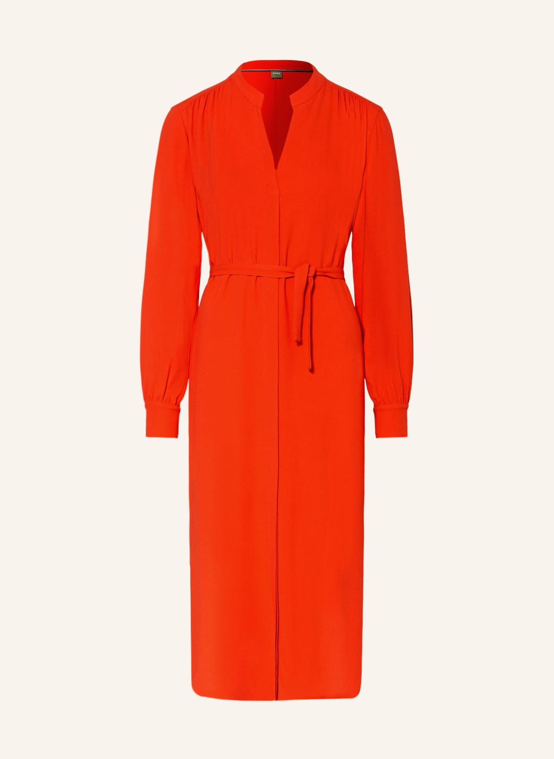 Image of Boss Hemdblusenkleid Dibanorah orange