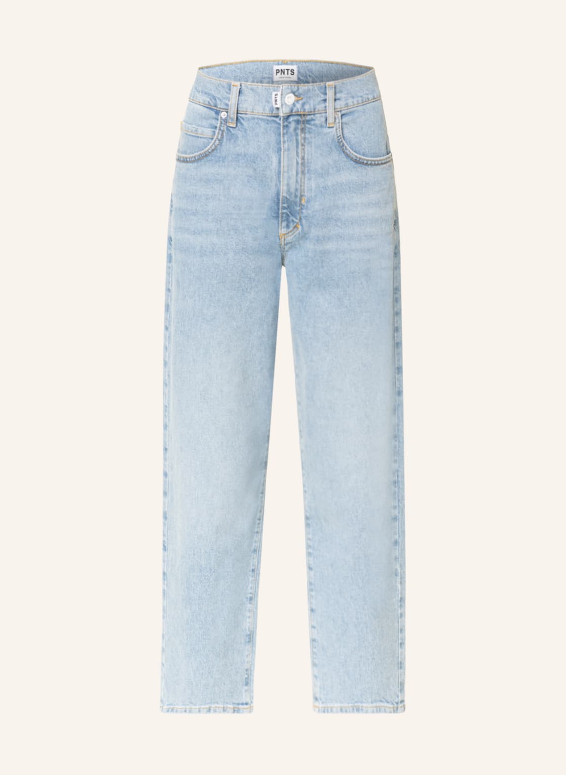 Image of Pnts Mom Jeans The O-Shape blau
