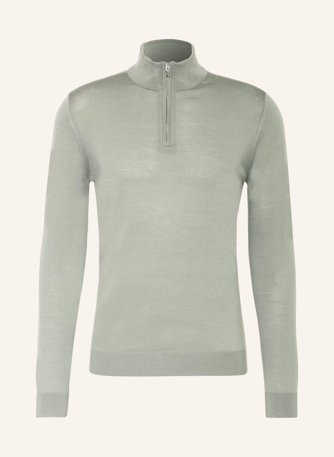 Image of Reiss Troyer Blackhall Aus Merinowolle gruen