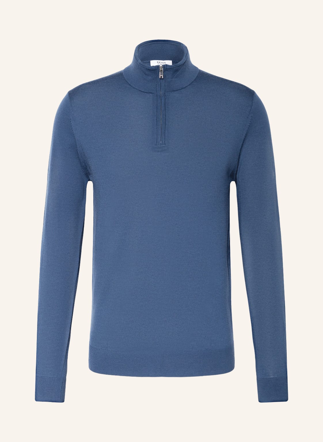 Image of Reiss Troyer Blackhall Aus Merinowolle blau