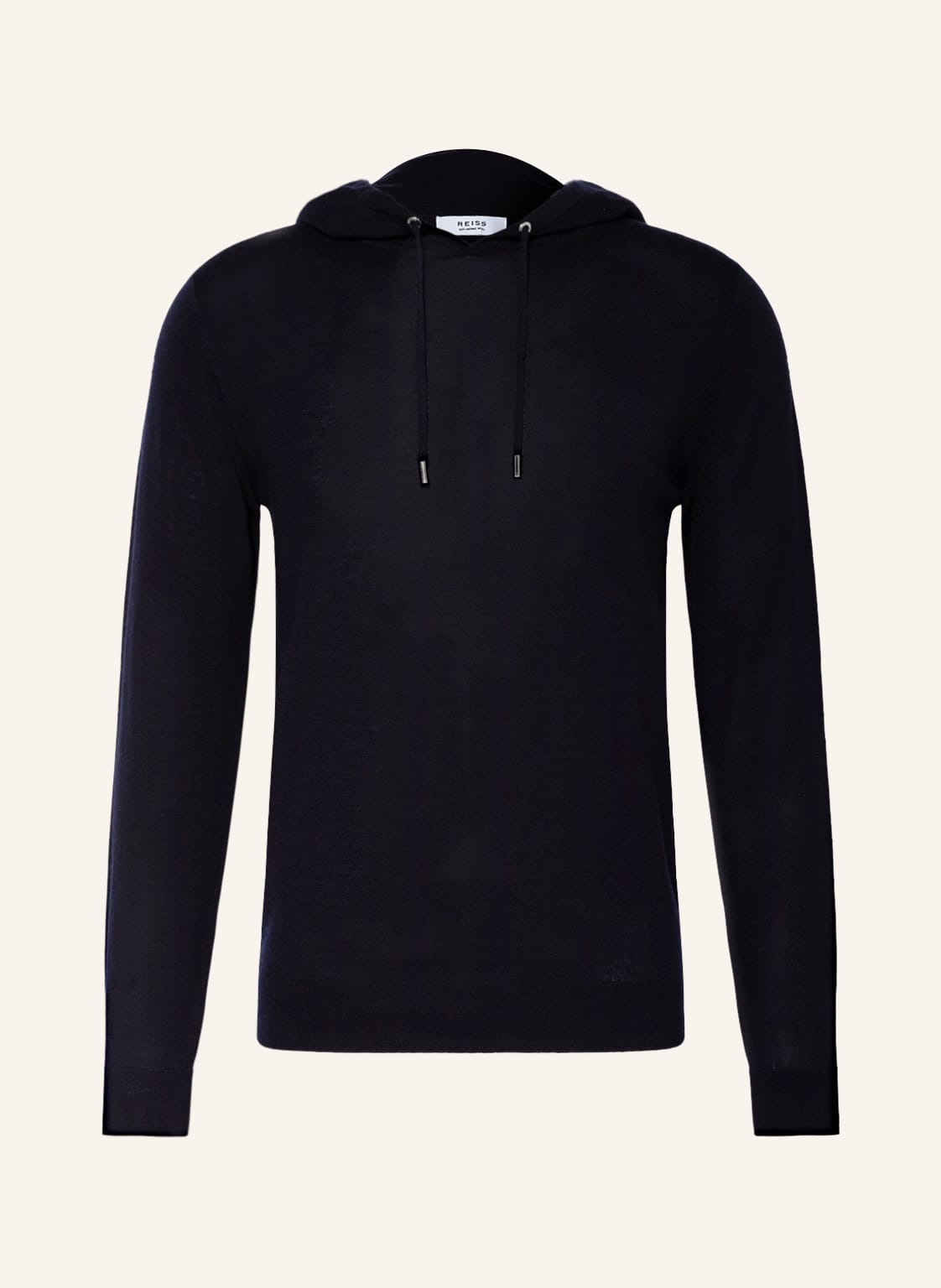 Image of Reiss Strick-Hoodie Holland blau