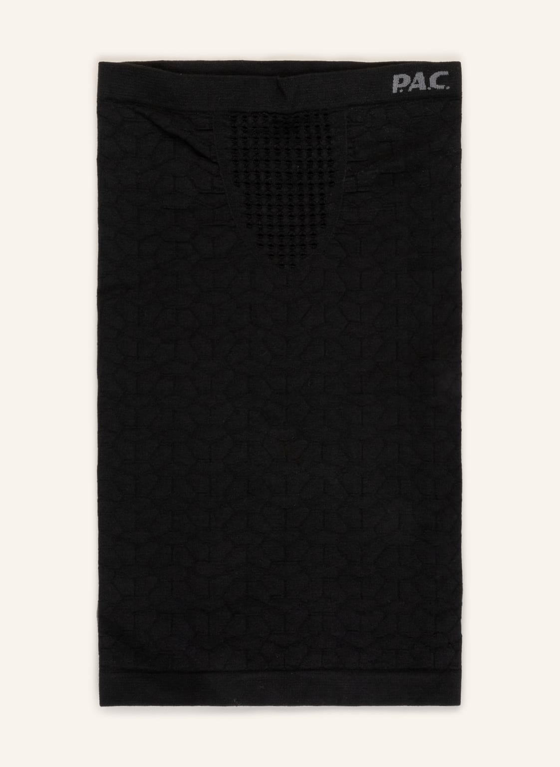 Image of P.A.C. Multifunktionstuch Merino Mesh schwarz