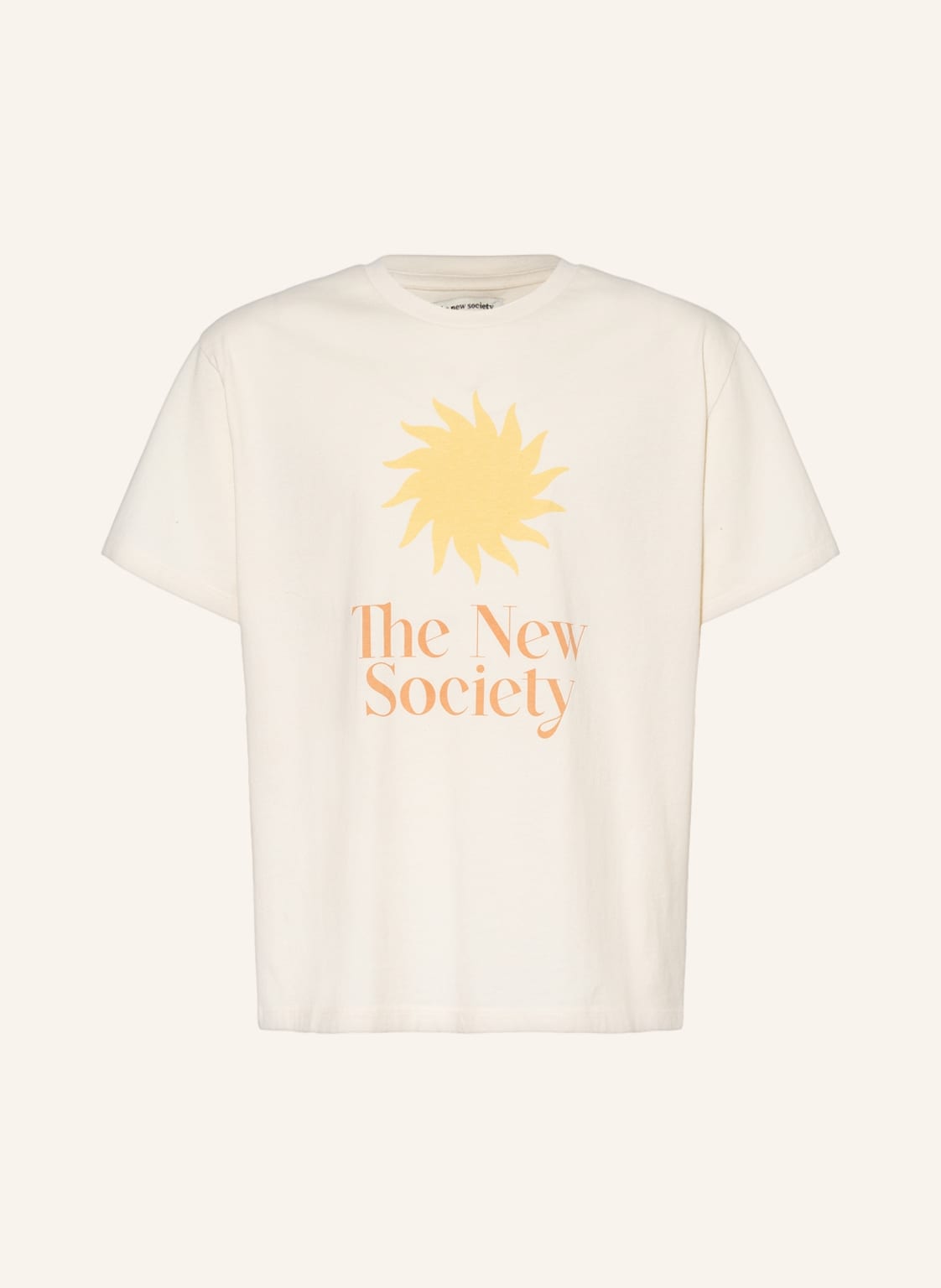 Image of The New Society T-Shirt beige