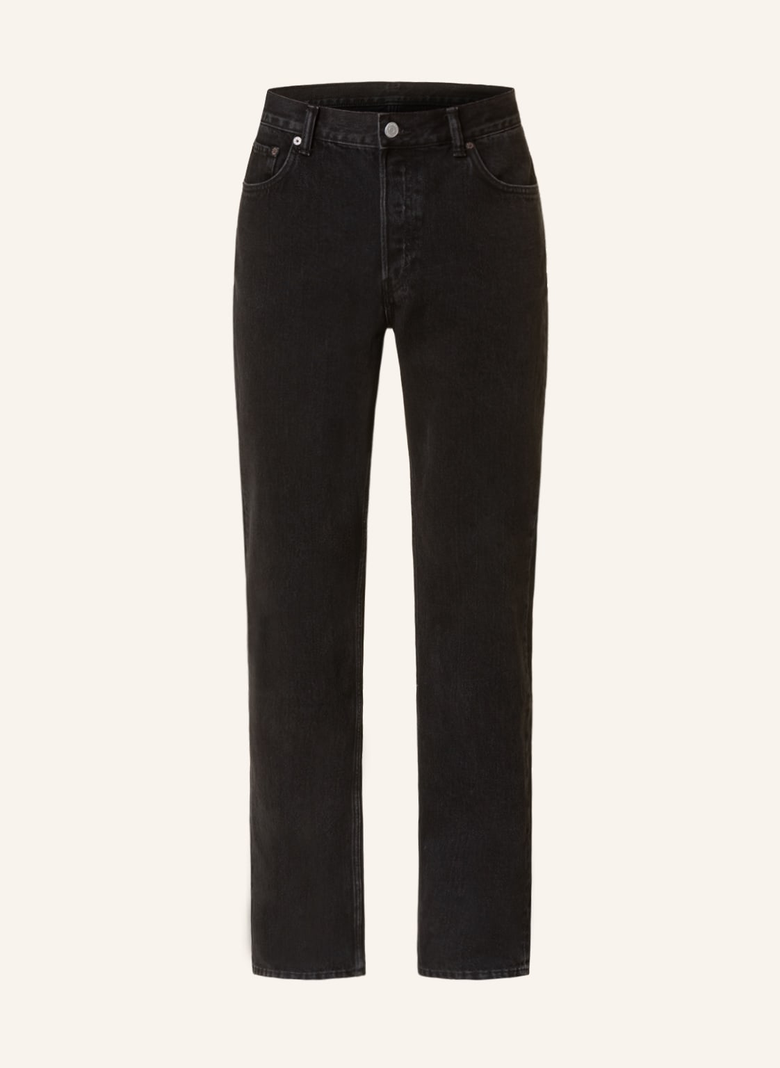 Image of Weekday Jeans Klean Straight Fit schwarz