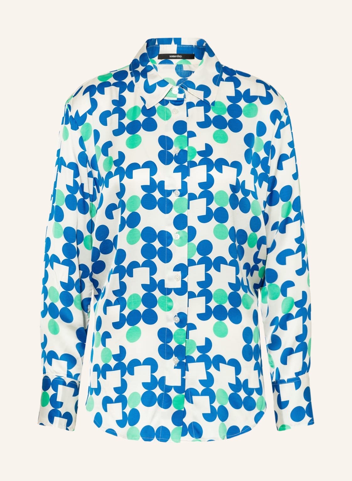 Image of Someday Hemdbluse Zisabel blau