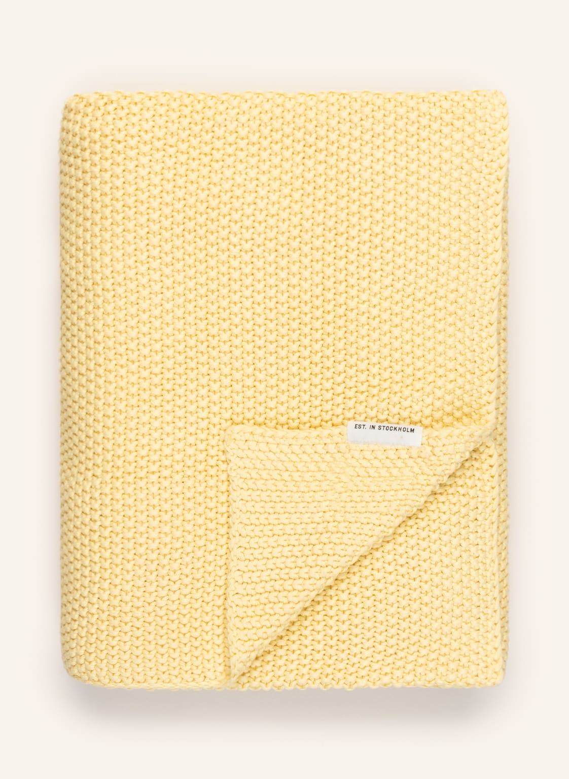 Image of Marc O'polo Plaid Nordic Knit gelb