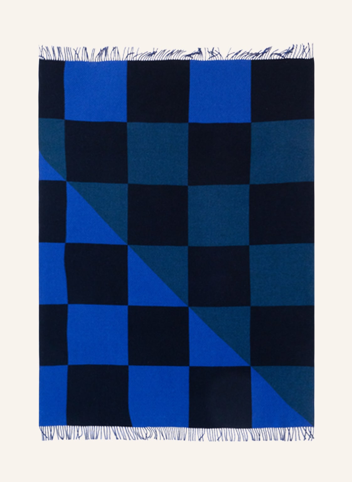 Image of Raawii Plaid Patch blau