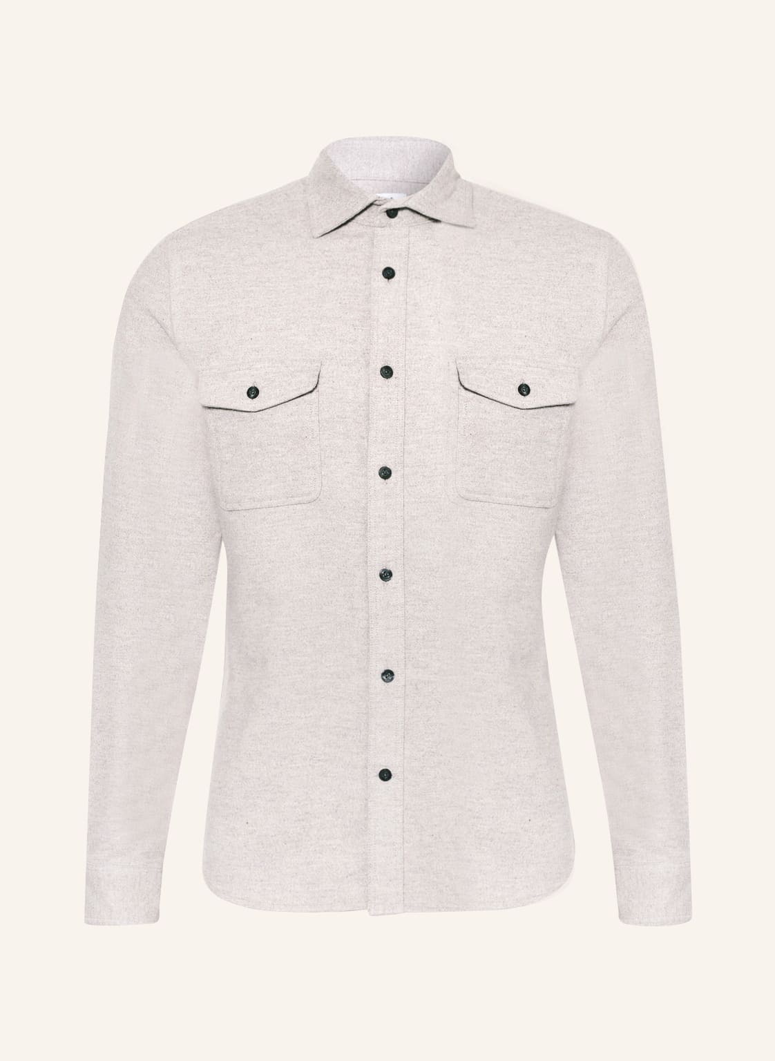 Image of Reiss Overshirt Miami beige