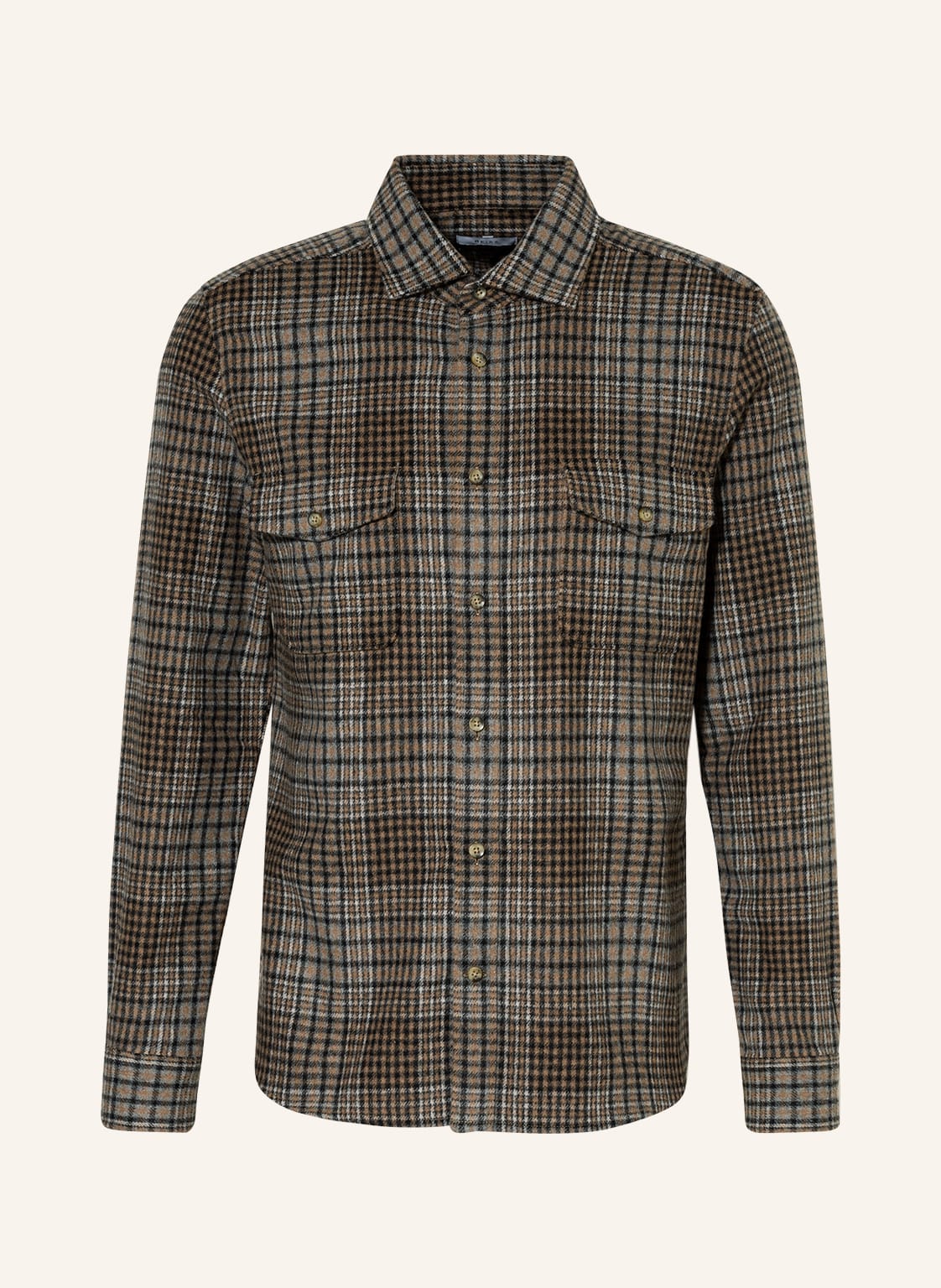 Image of Reiss Overshirt Marley blau