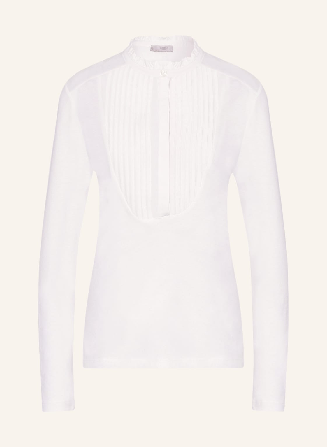 Image of Hobbs Blusenshirt Rae Mit Rüschen weiss