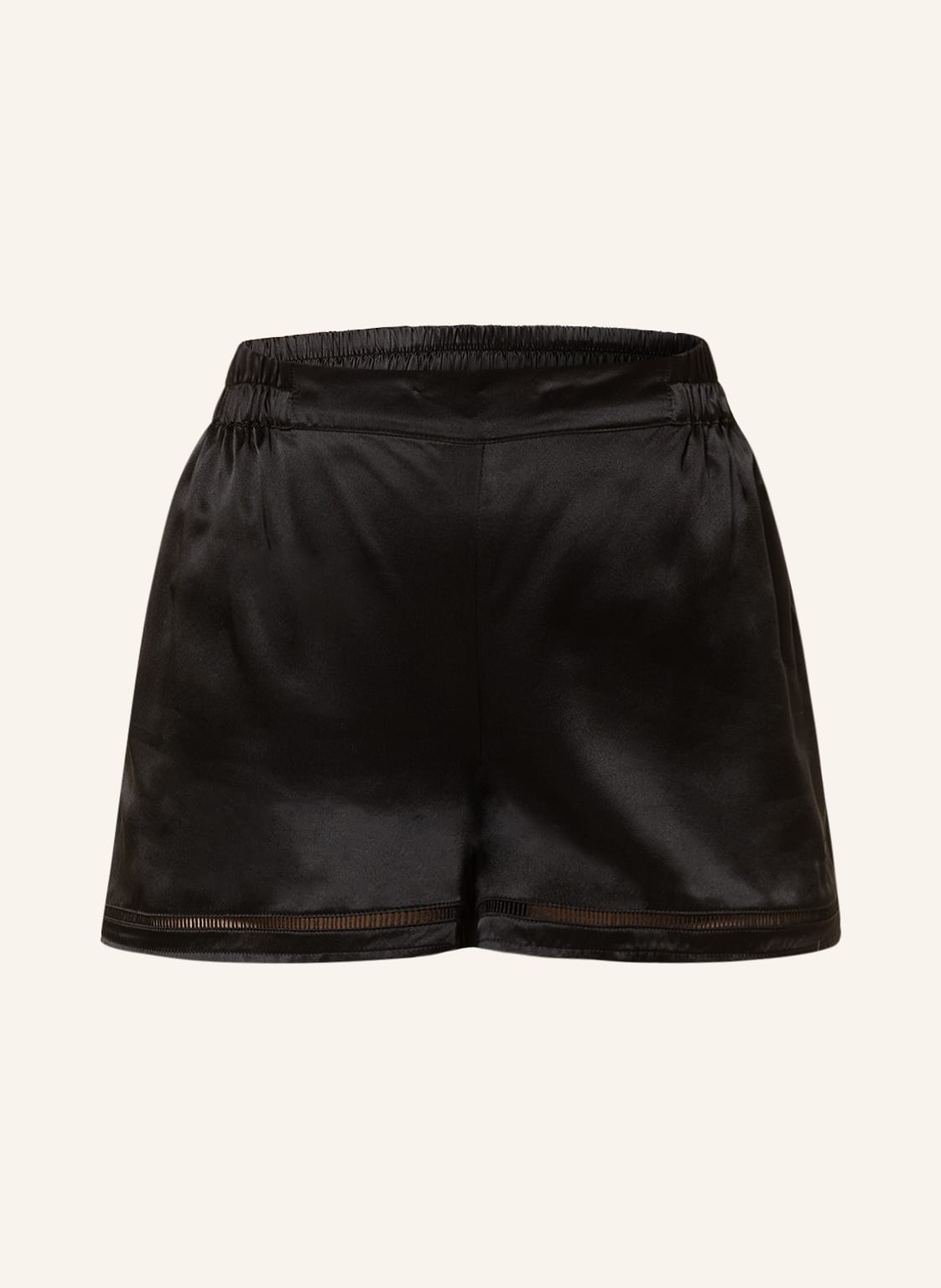 Image of Chantelle Schlafshorts Nightshade Aus Seide schwarz