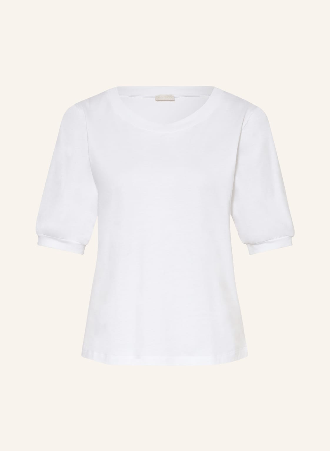 Image of Hanro Lounge-Shirt Natural Shirt weiss
