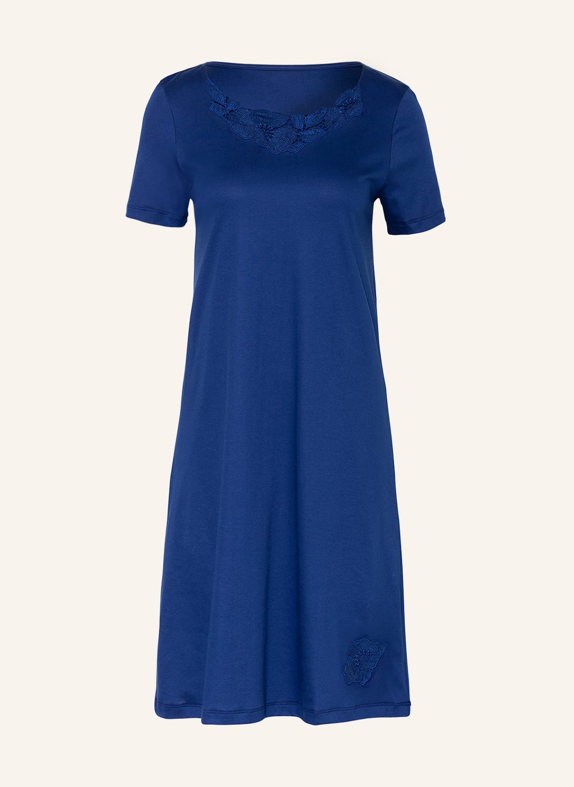 Image of Hanro Nachthemd Paola blau