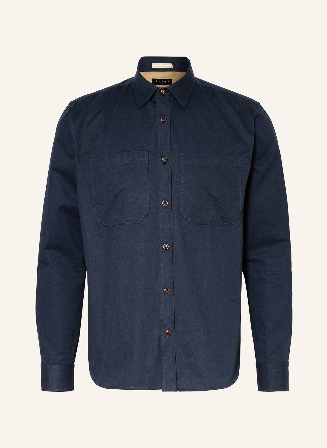 Image of Ted Baker Overshirt Almur blau