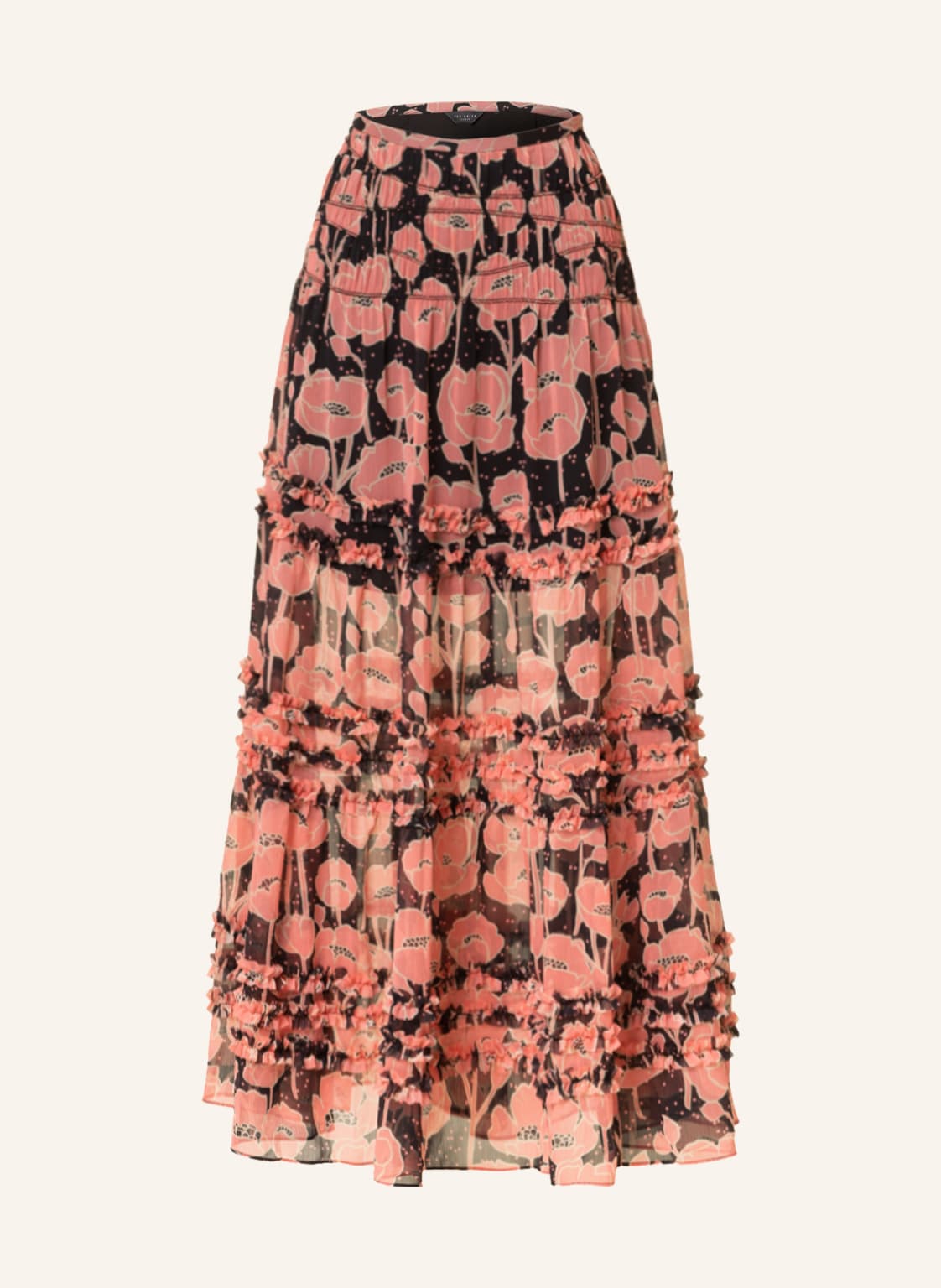 Image of Ted Baker Rock Allesaa Mit Rüschen schwarz