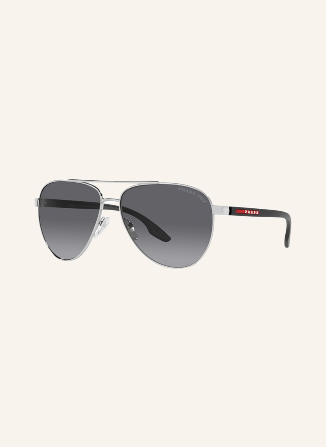 Image of Prada Linea Rossa Sonnenbrille Ps 52ys silber