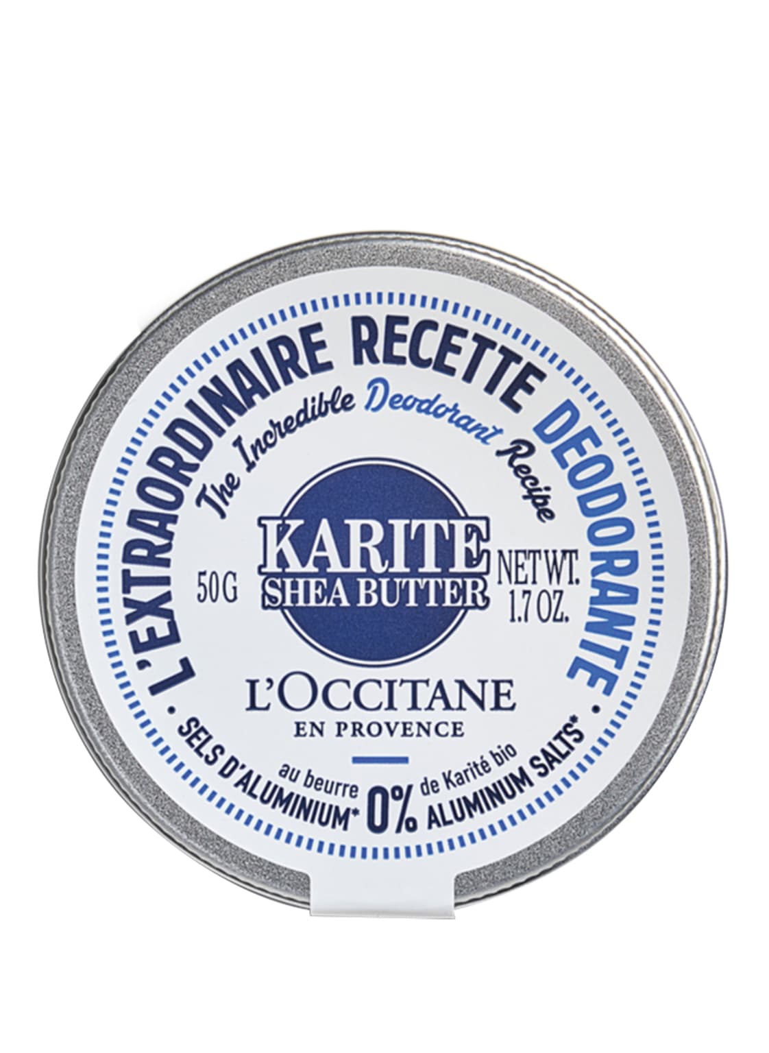 Image of L'occitane Karité Sheabutter Deo-Creme 50 g