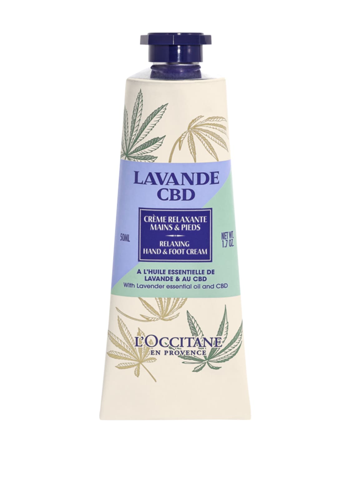 Image of L'occitane Lavendel Cbd Hand- und Fußcreme 50 ml