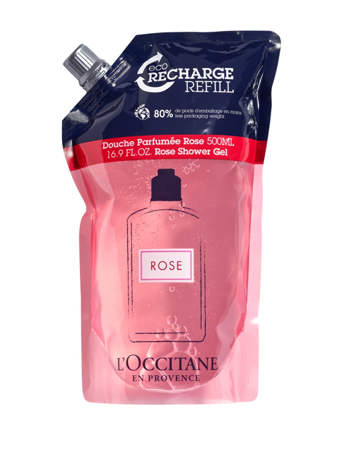 Image of L'occitane Rose Refill Duschgel 500 ml