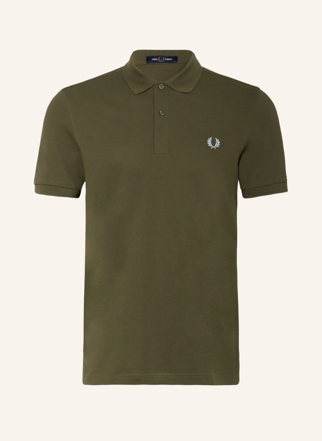 Image of Fred Perry Piqué-Poloshirt m6000 Slim Fit gruen