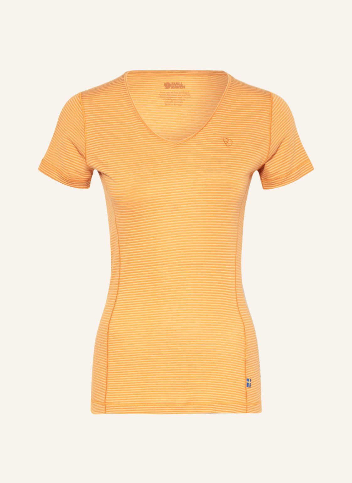 Image of Fjällräven T-Shirt Abisko Cool gelb