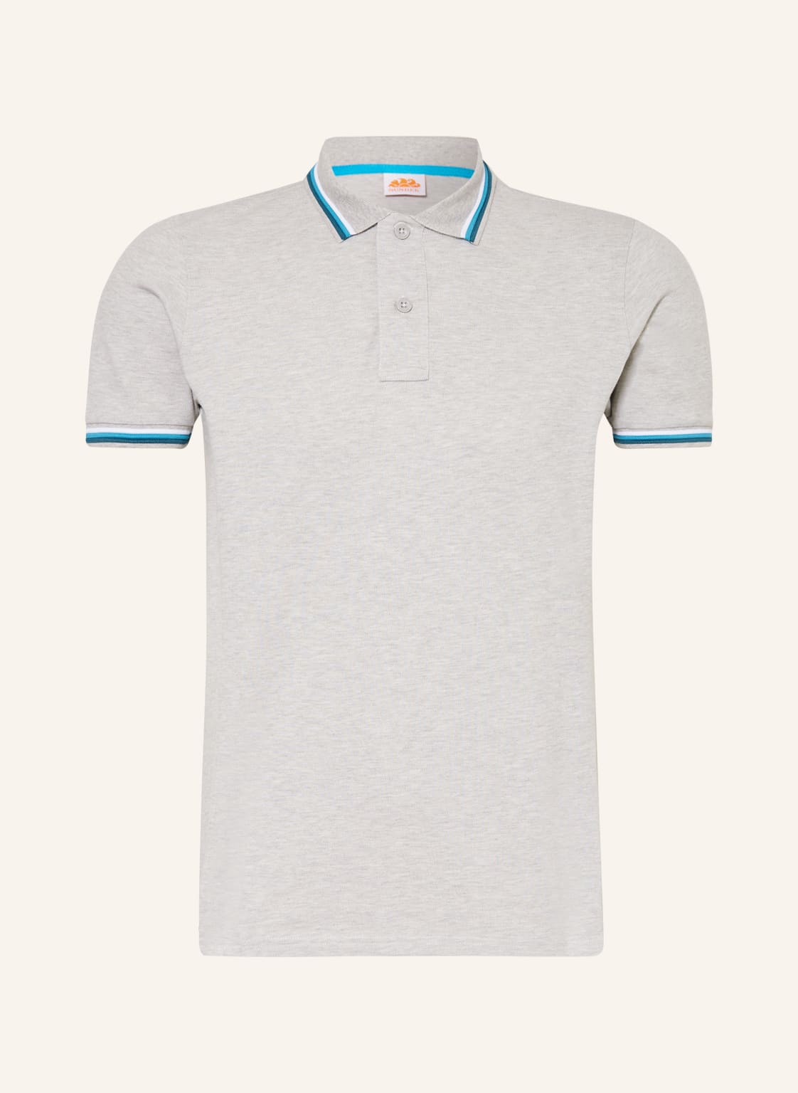 Image of Sundek Piqué-Poloshirt Brice Regular Fit grau