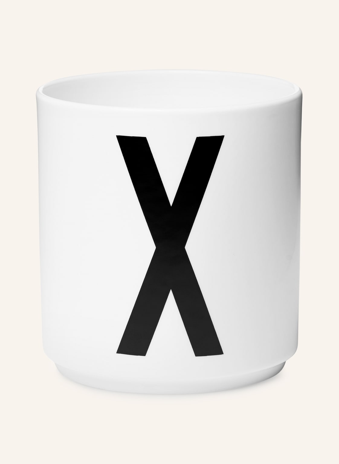 Image of Design Letters Becher weiss