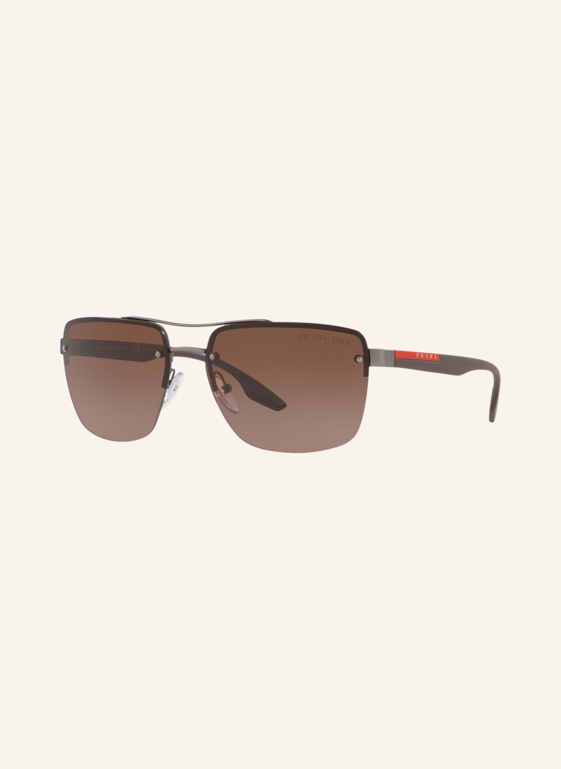 Image of Prada Linea Rossa Sonnenbrille Ps 60us grau