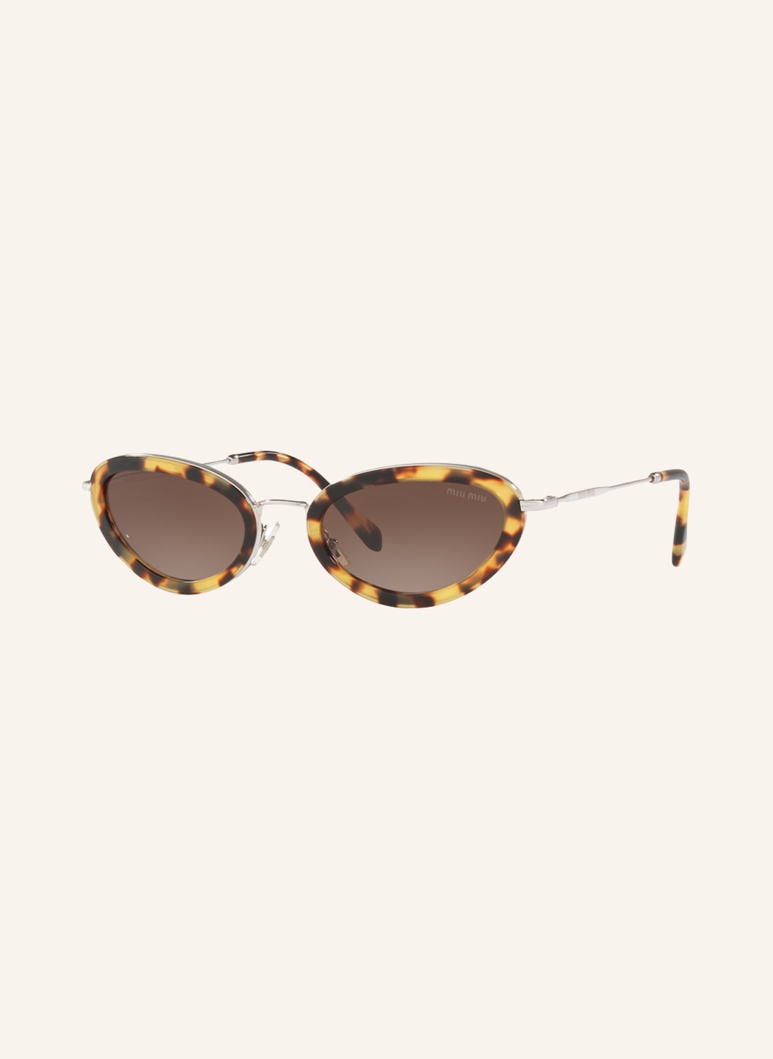 Image of Miu Miu Sonnenbrille Mu 58us braun