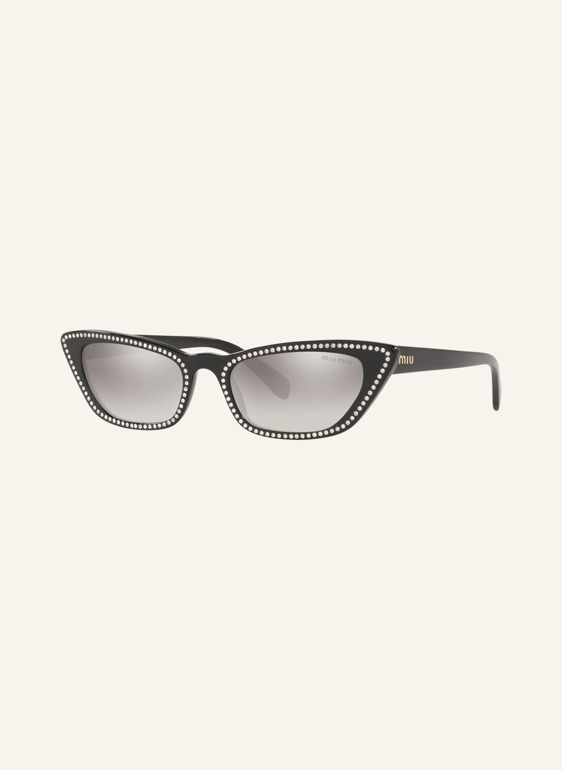 Image of Miu Miu Sonnenbrille Mu 10us schwarz