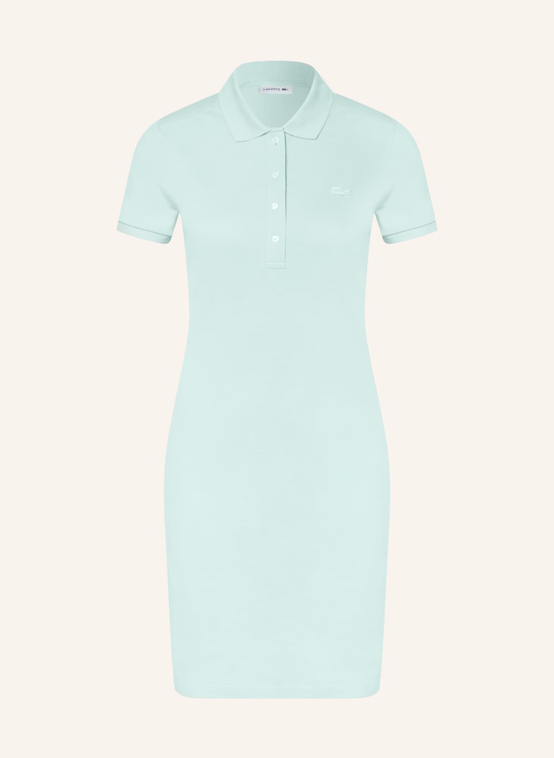 Image of Lacoste Piqué-Polokleid gruen