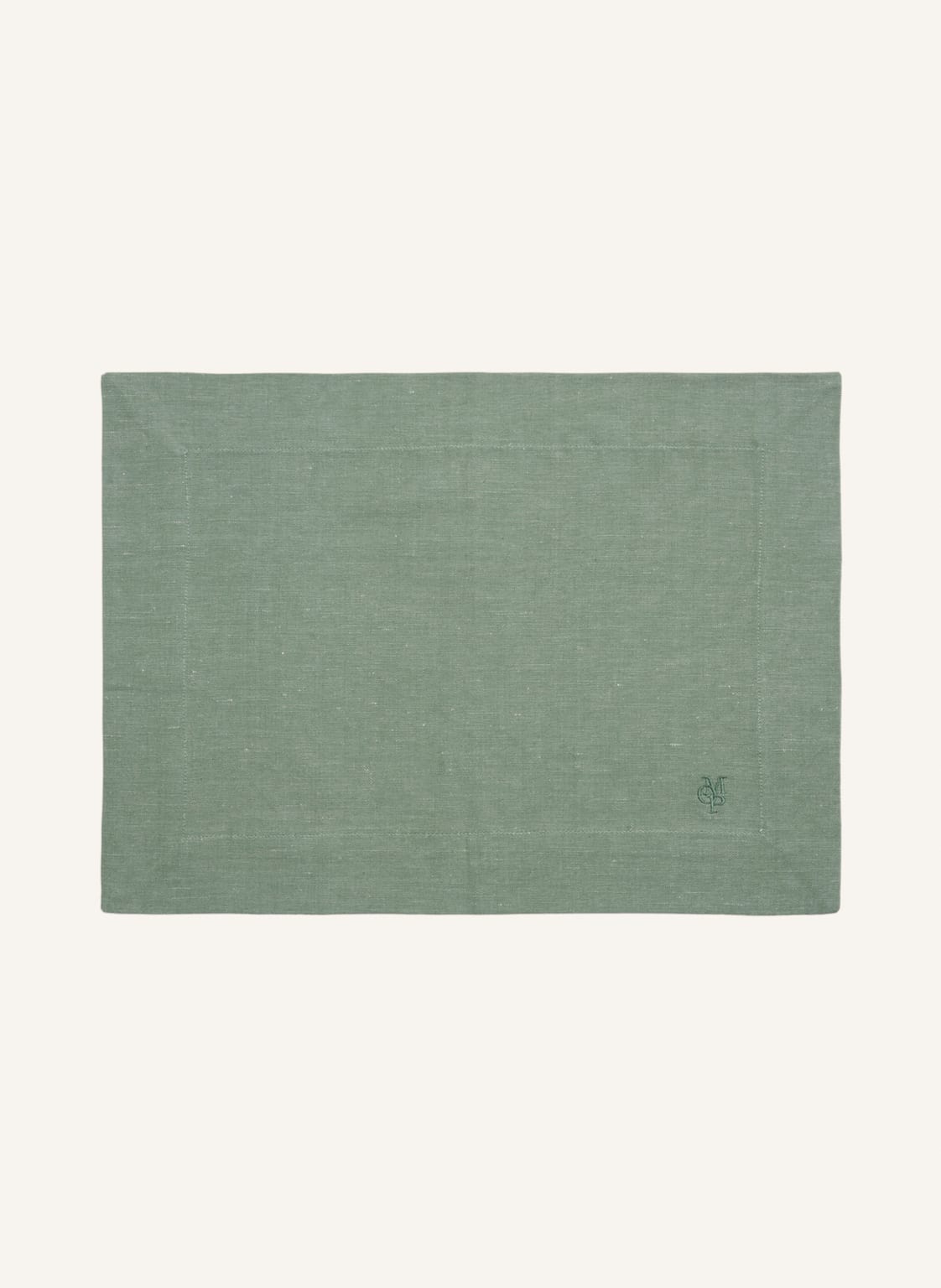 Image of Marc O'polo Tischset Akalla Mit Leinen gruen