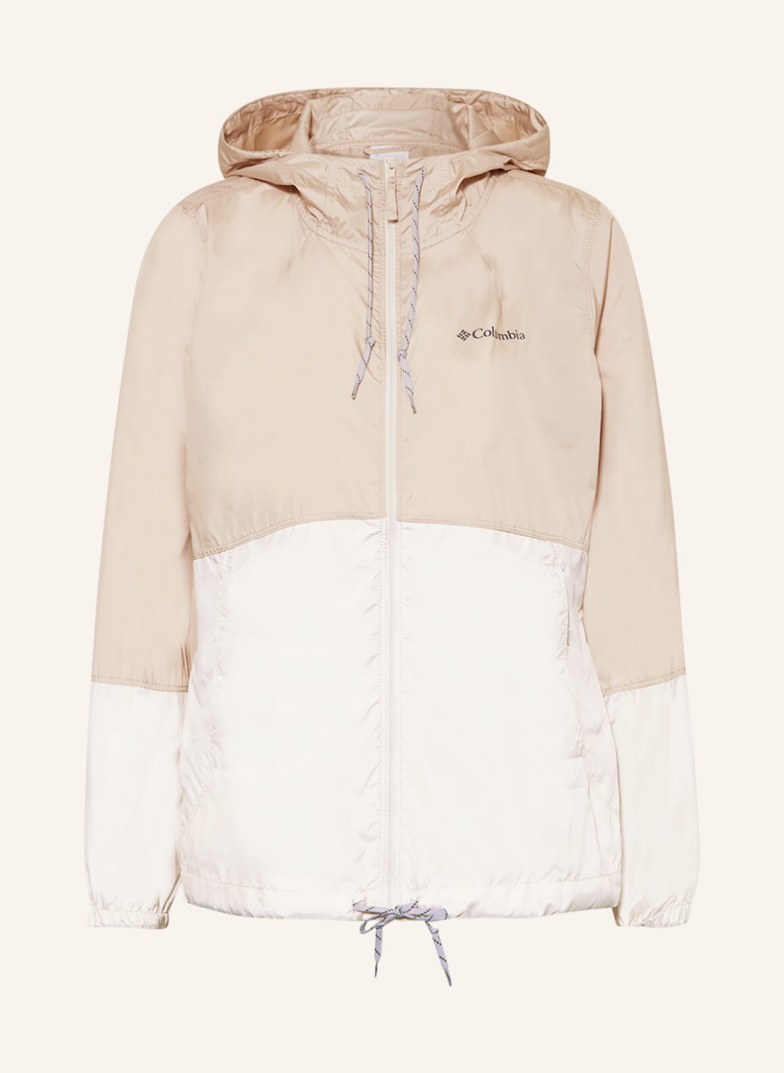 Image of Columbia Windbreaker Flash Forward beige