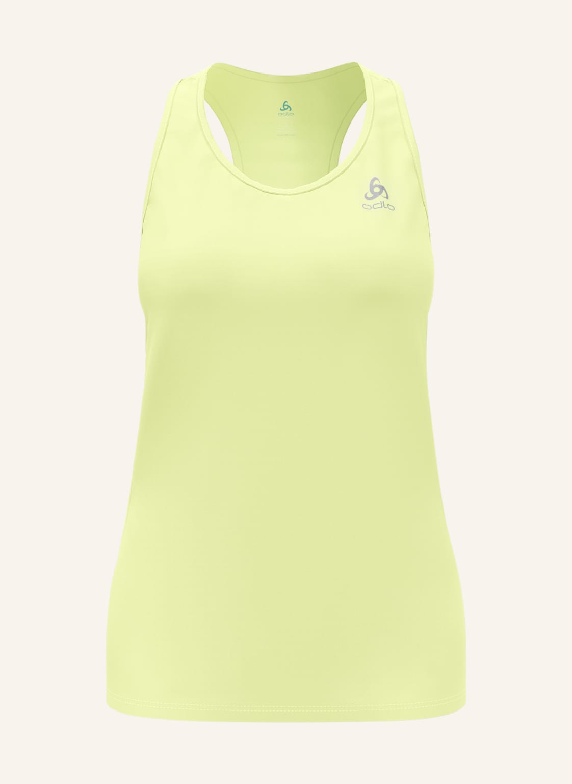 Image of Odlo Lauftop Essential Aus Mesh gruen