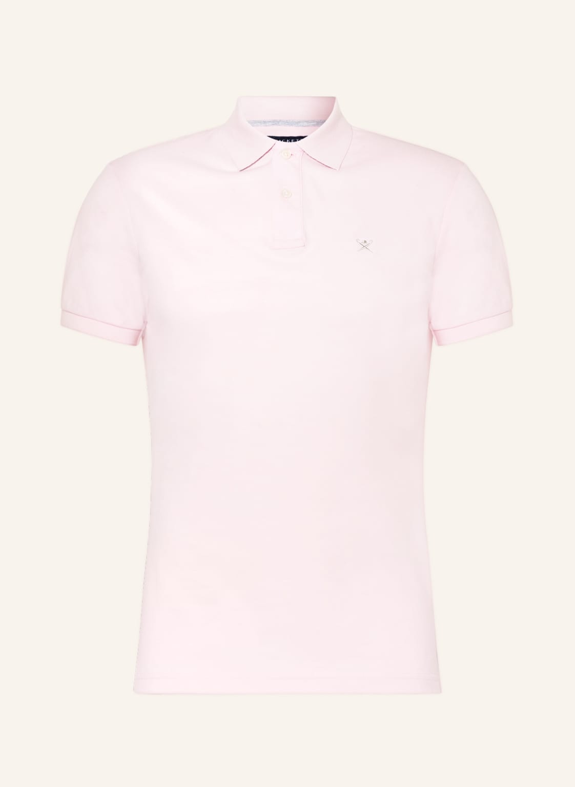 Image of Hackett London Piqué-Poloshirt Slim Fit pink