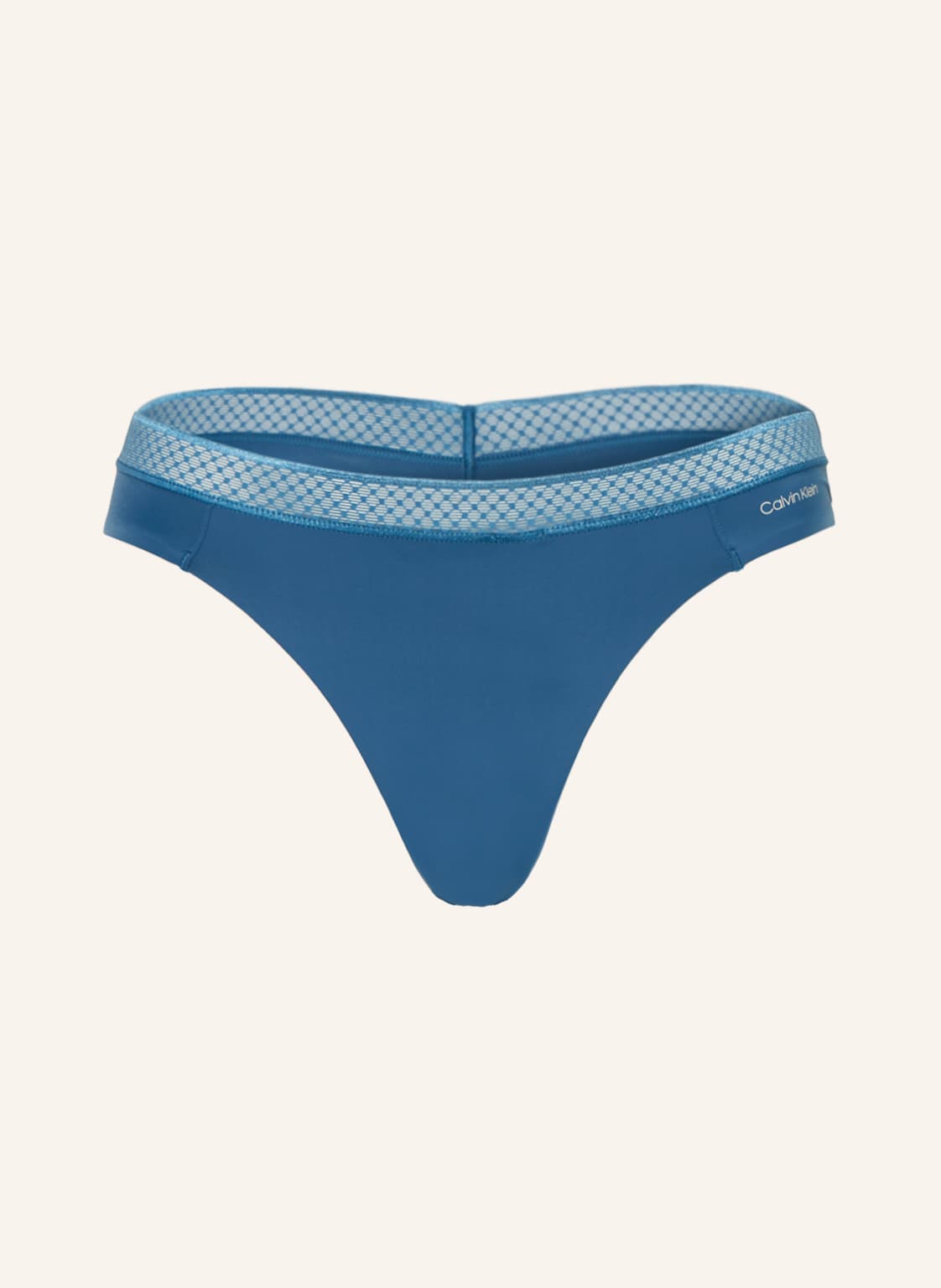 Image of Calvin Klein String Seductive Comfort blau