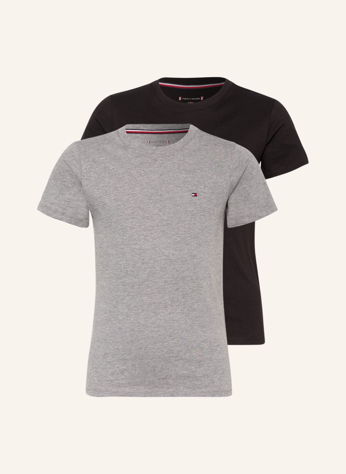 Image of Tommy Hilfiger 2er-Pack T-Shirts grau