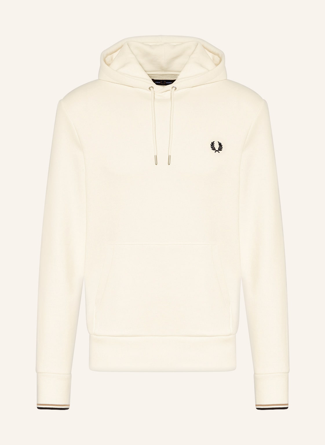 Image of Fred Perry Hoodie m2643 weiss