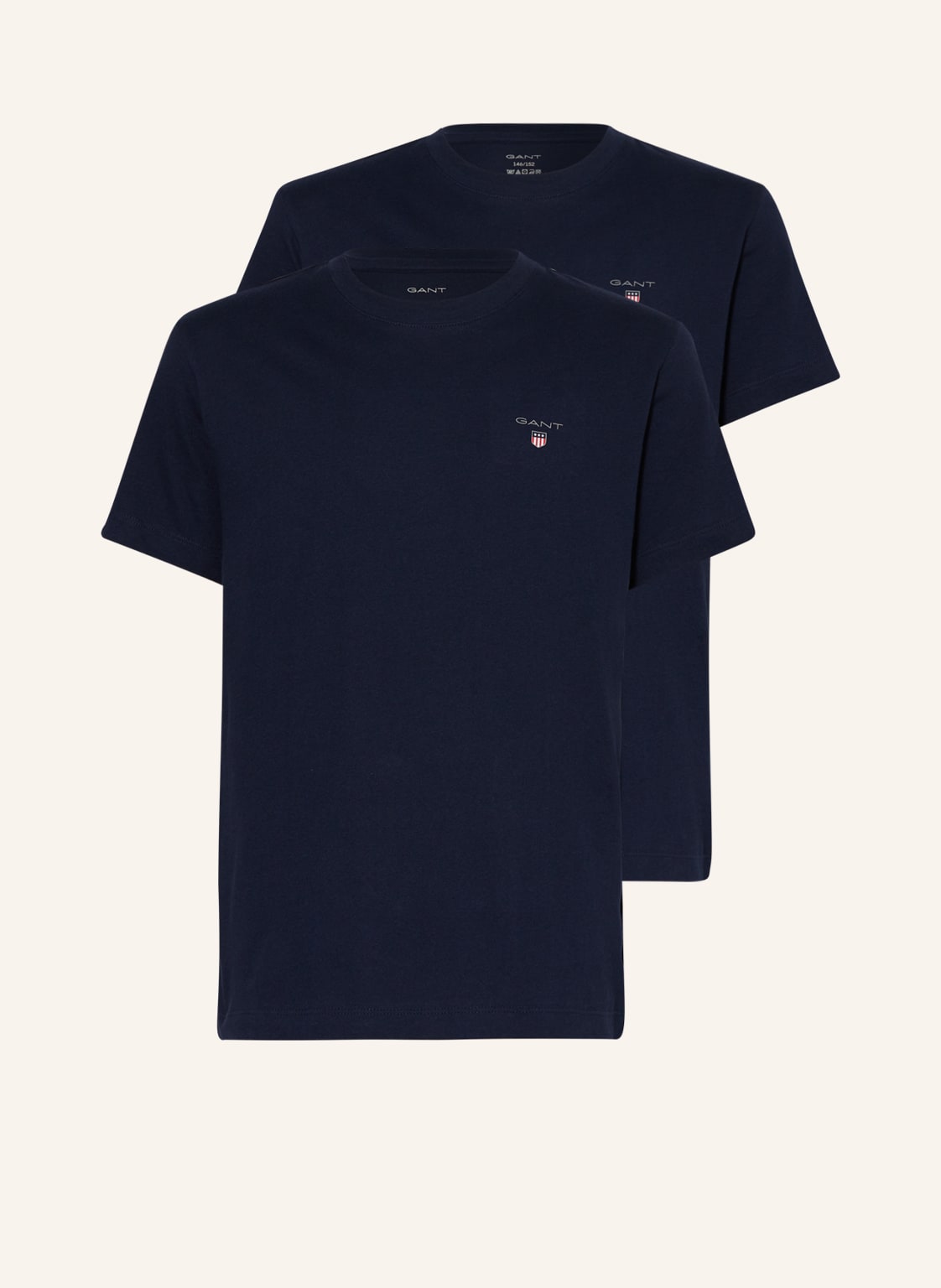 Image of Gant 2er-Pack T-Shirts blau