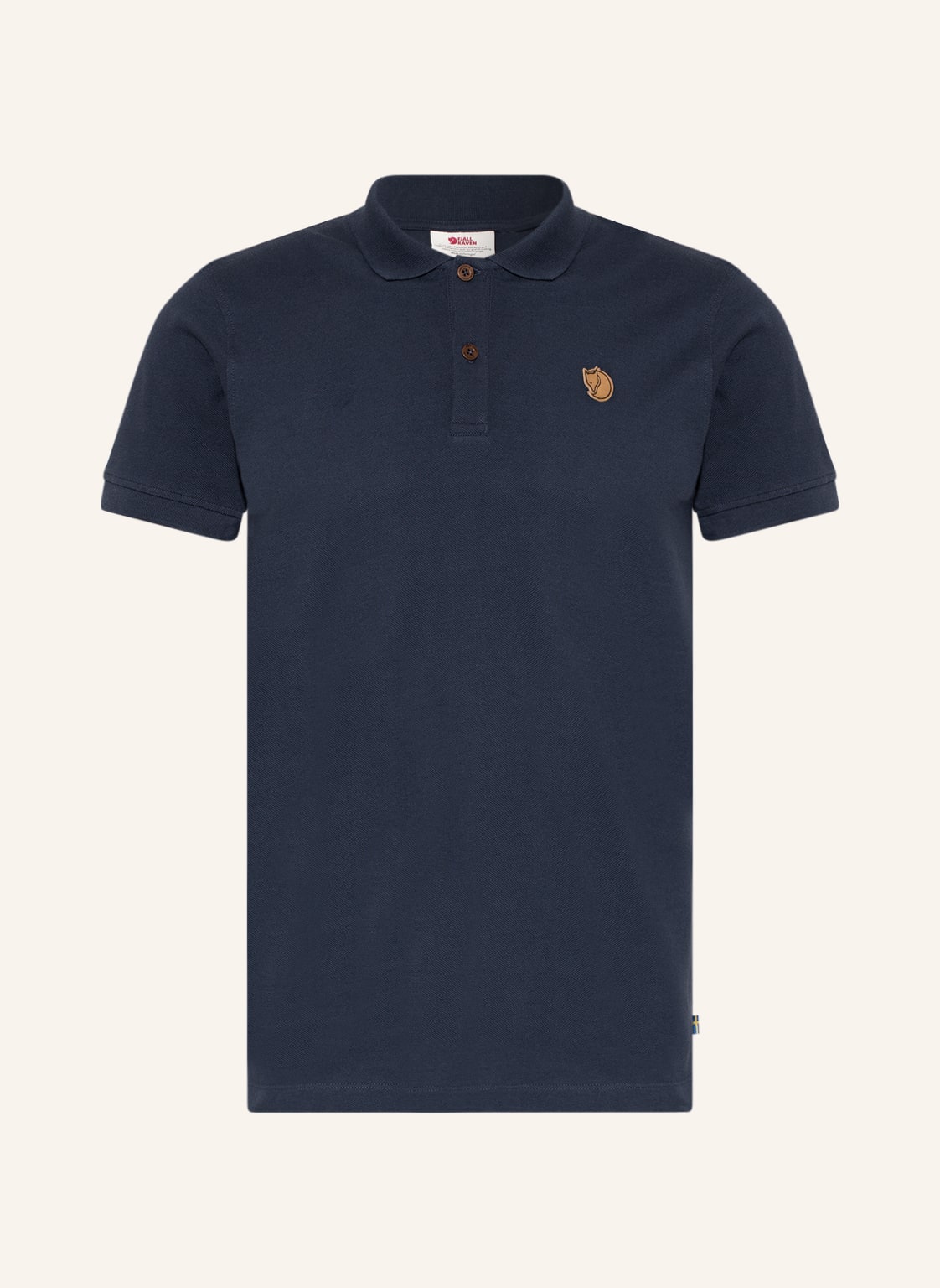 Image of Fjällräven Piqué-Poloshirt Övik blau