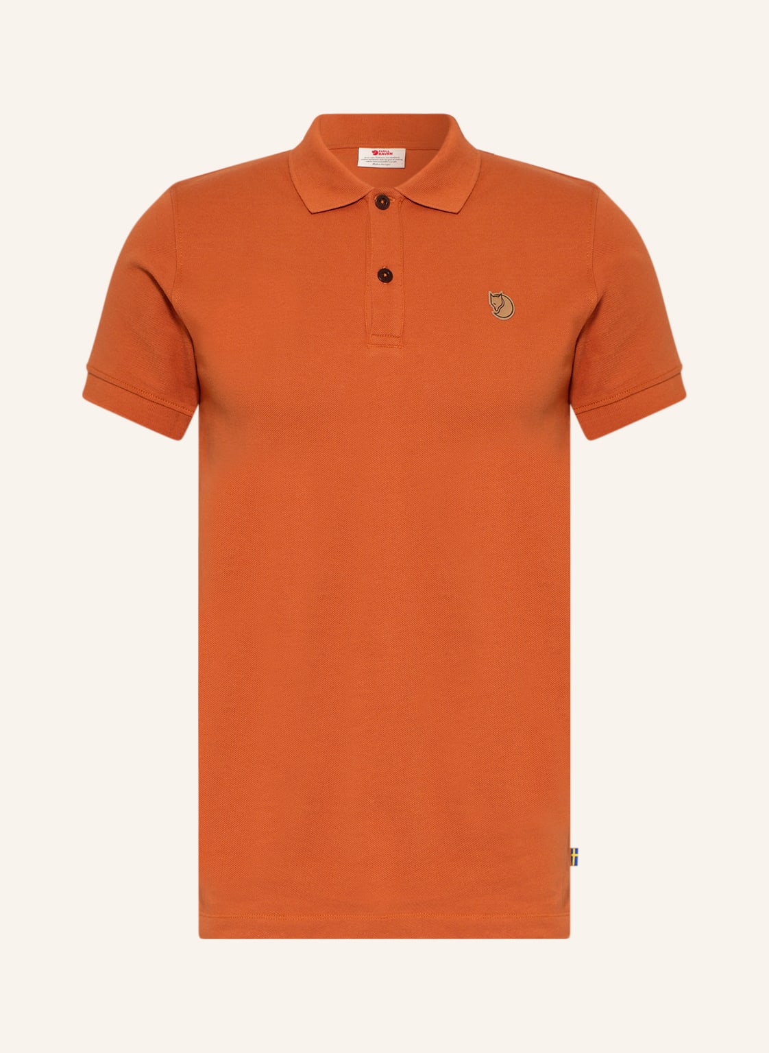 Image of Fjällräven Piqué-Poloshirt Övik orange