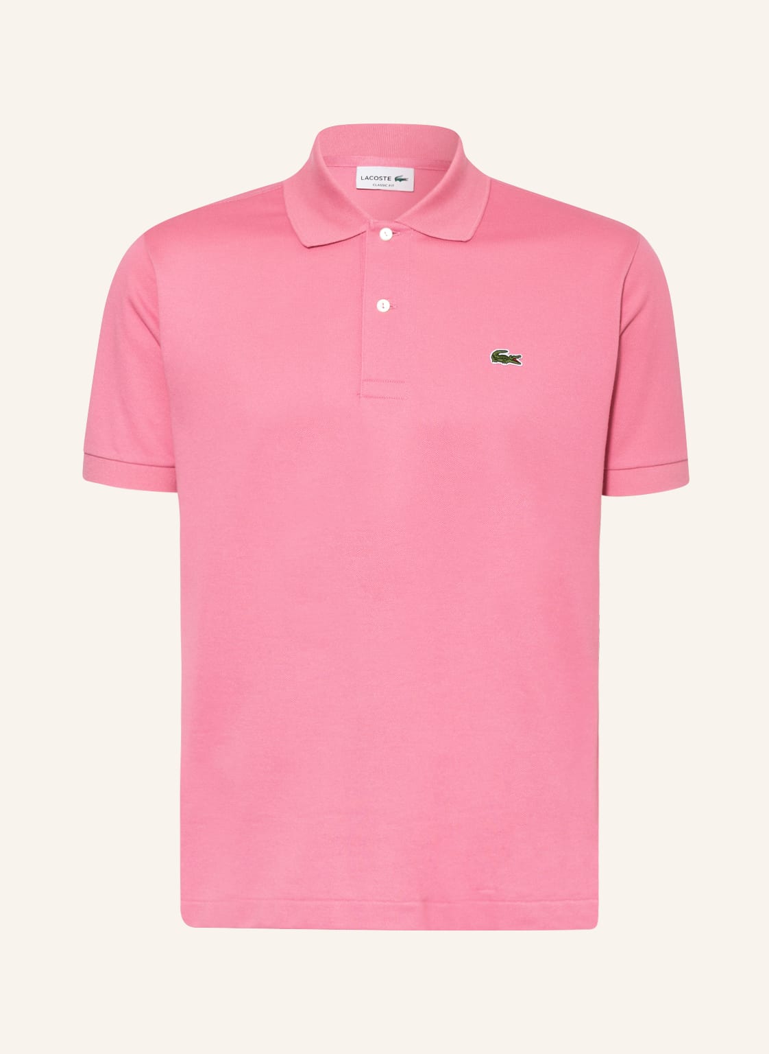 Image of Lacoste Piqué-Poloshirt Classic Fit pink