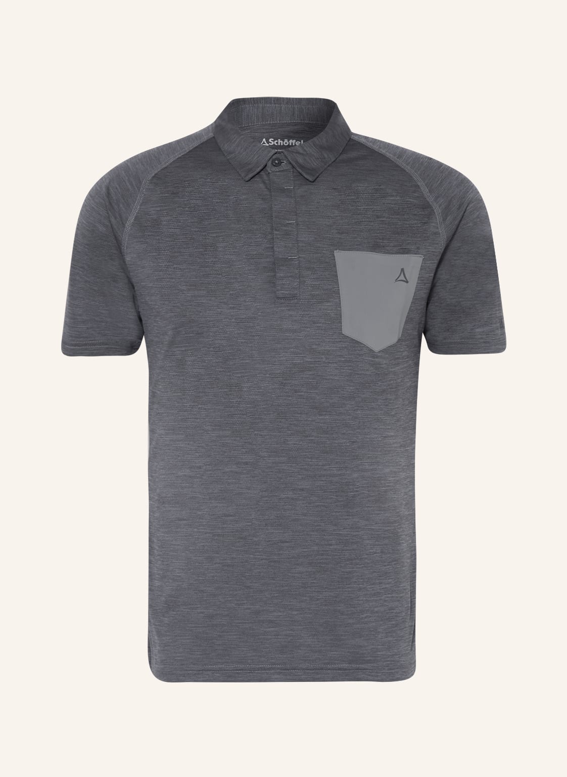Image of Schöffel Funktions-Poloshirt Hocheck grau