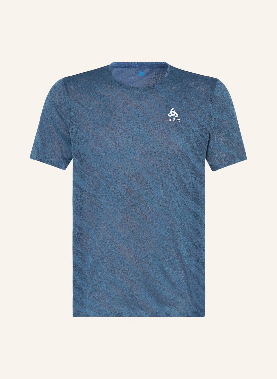 Image of Odlo Laufshirt Zeroweight Engineered Chill-Tec Aus Mesh gruen