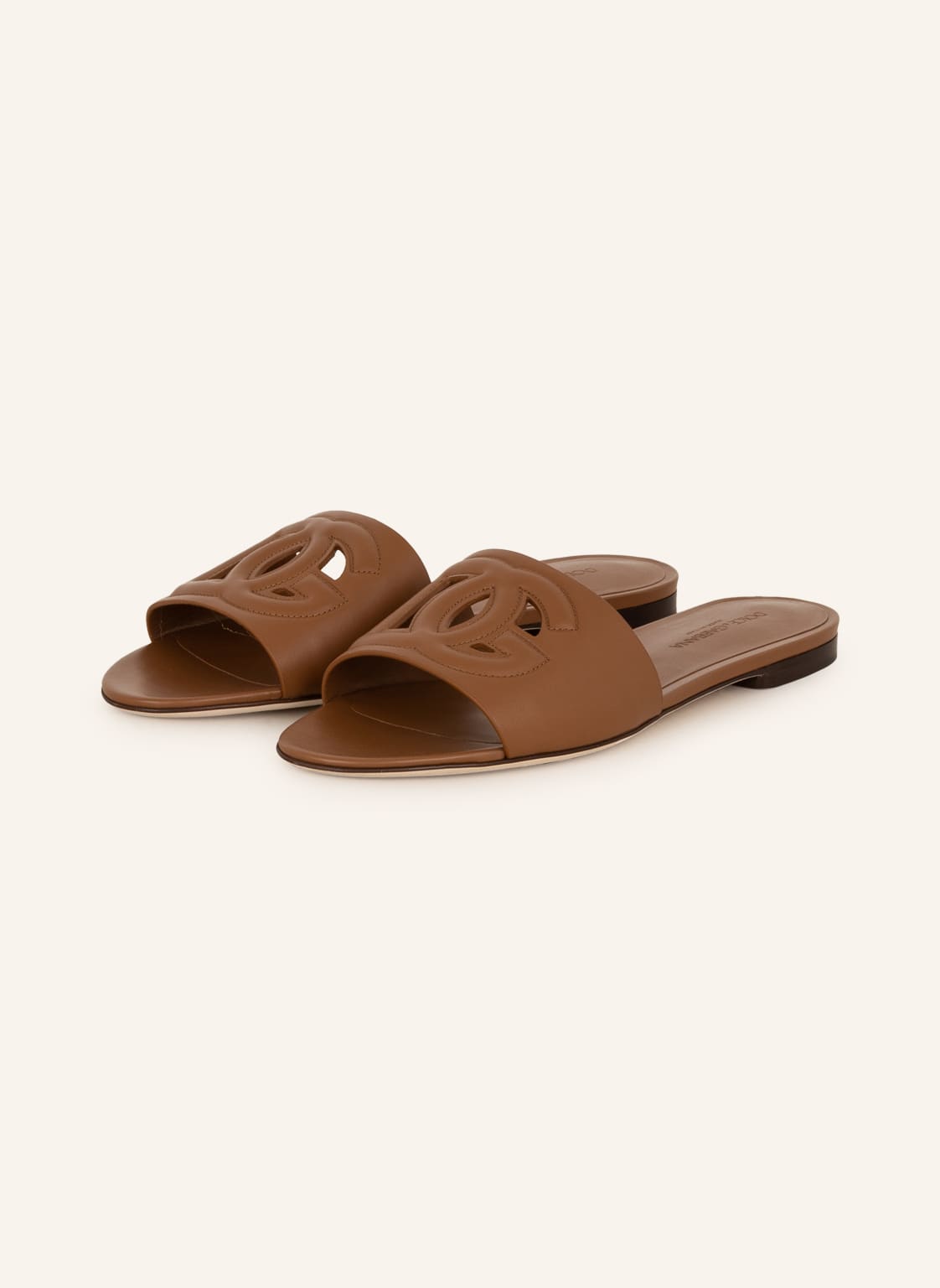 Image of Dolce & Gabbana Pantoletten braun