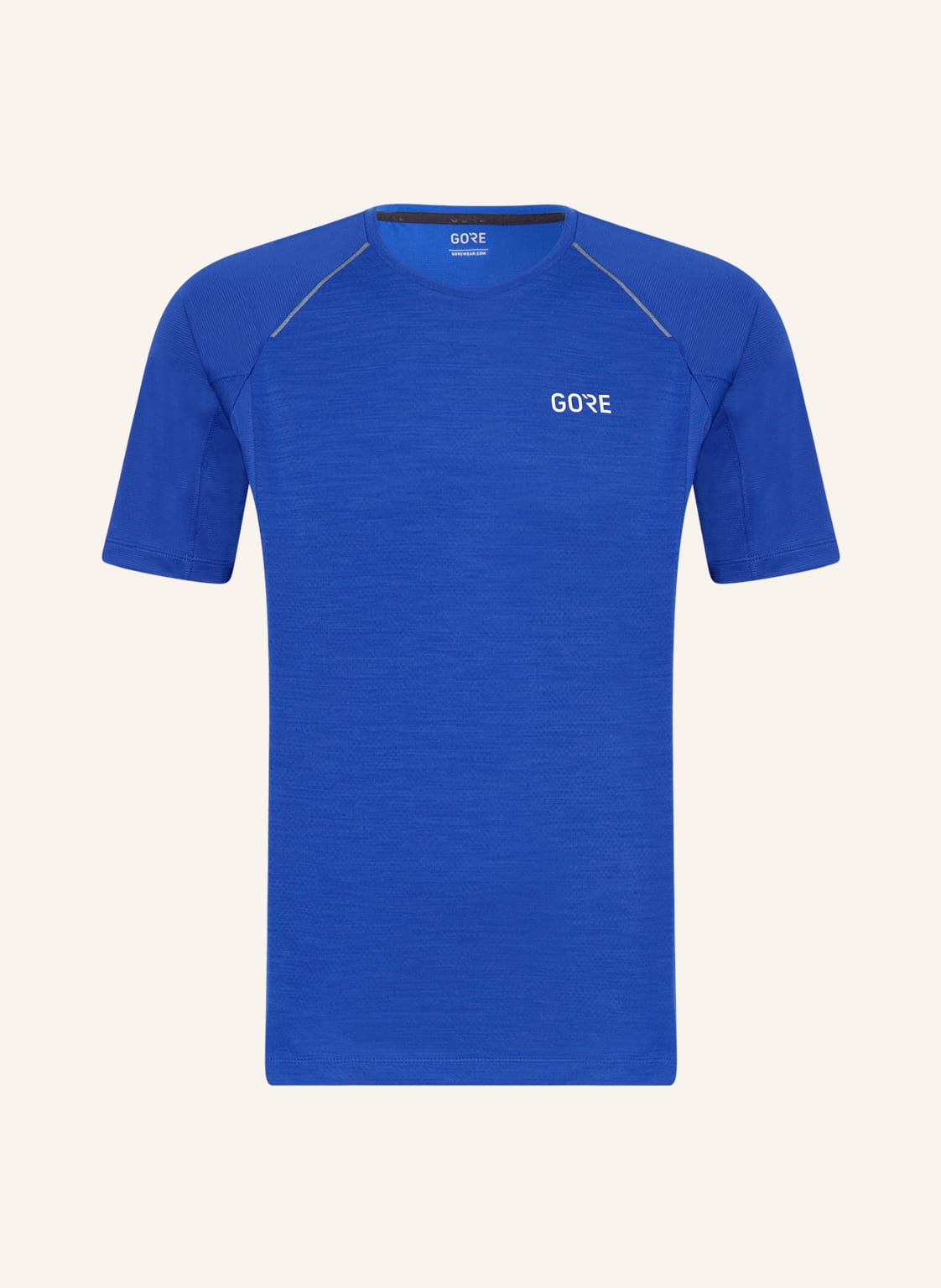 Image of Gore Running Wear Laufshirt r5 Mit Mesh blau