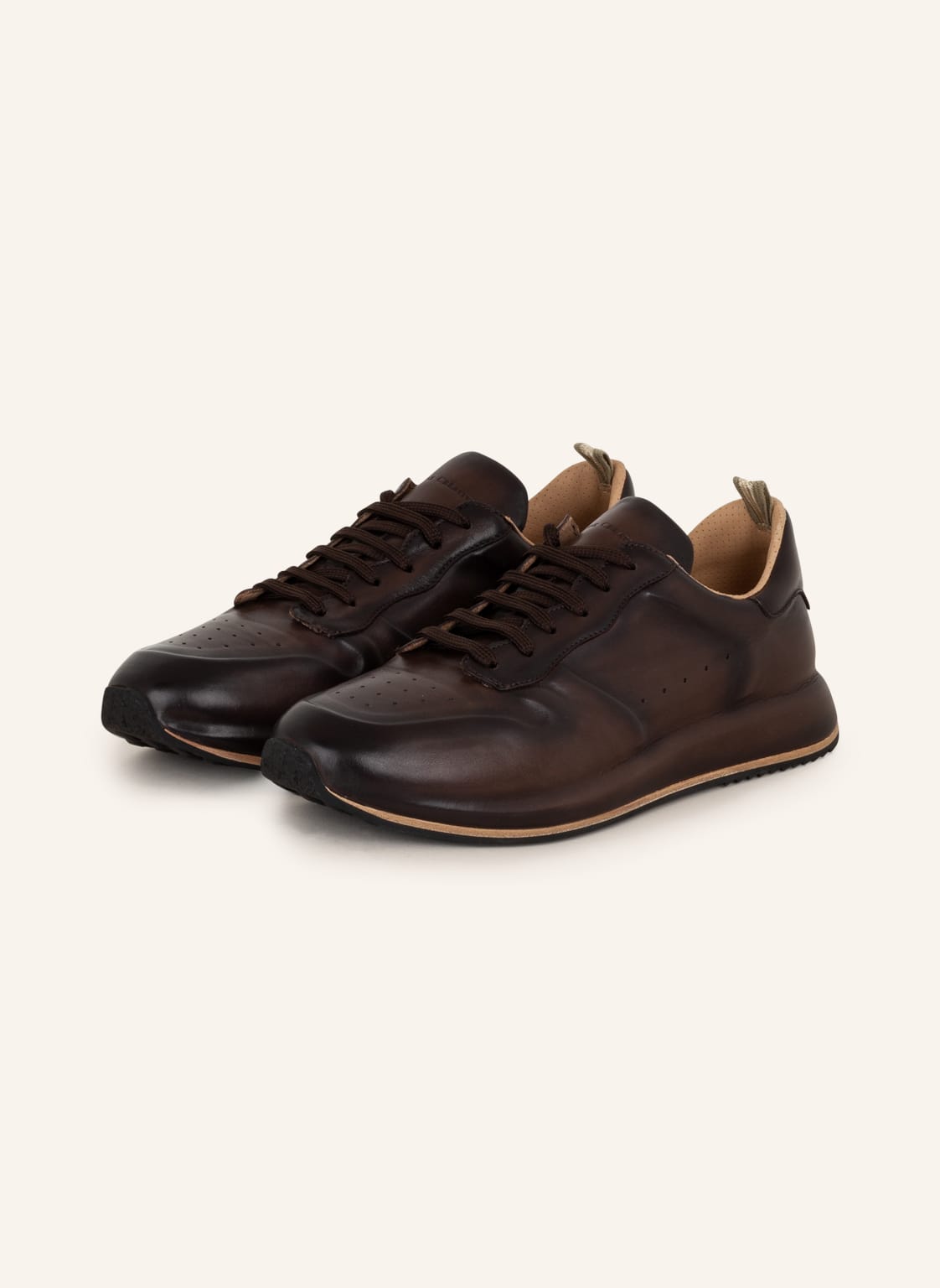 Image of Officine Creative Sneaker Race Lux 002 braun