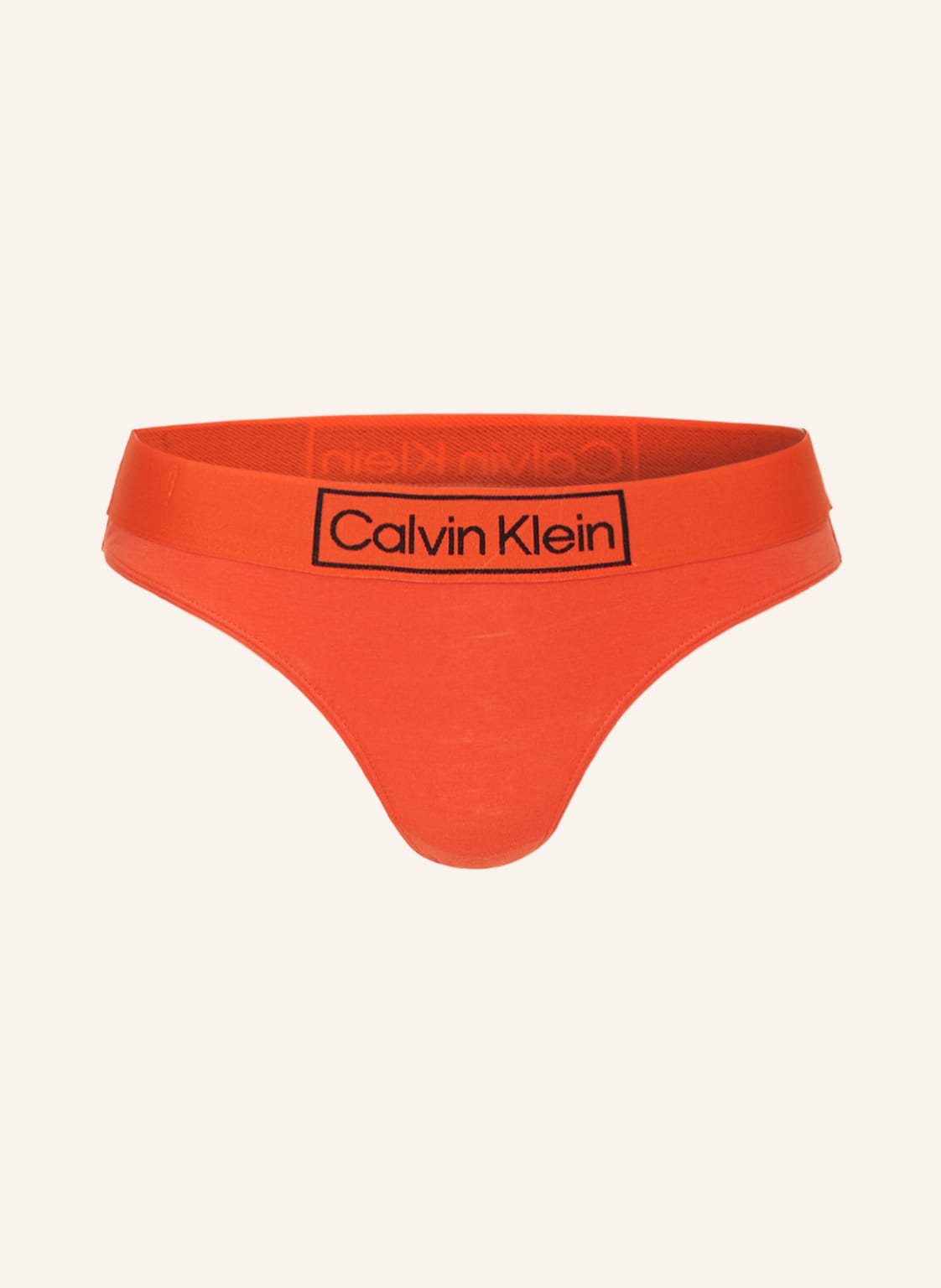 Image of Calvin Klein Slip Modern Structure orange